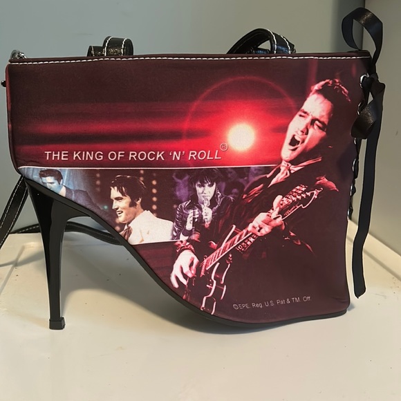 VINTAGE Elvis Presley Stiletto Handbag - Picture 3 of 3